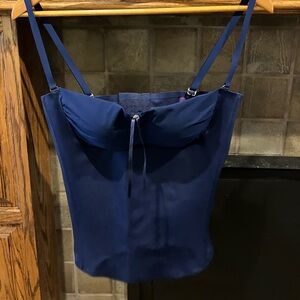 Grace & Wilde “The Bustier” Royal blue NWT size M